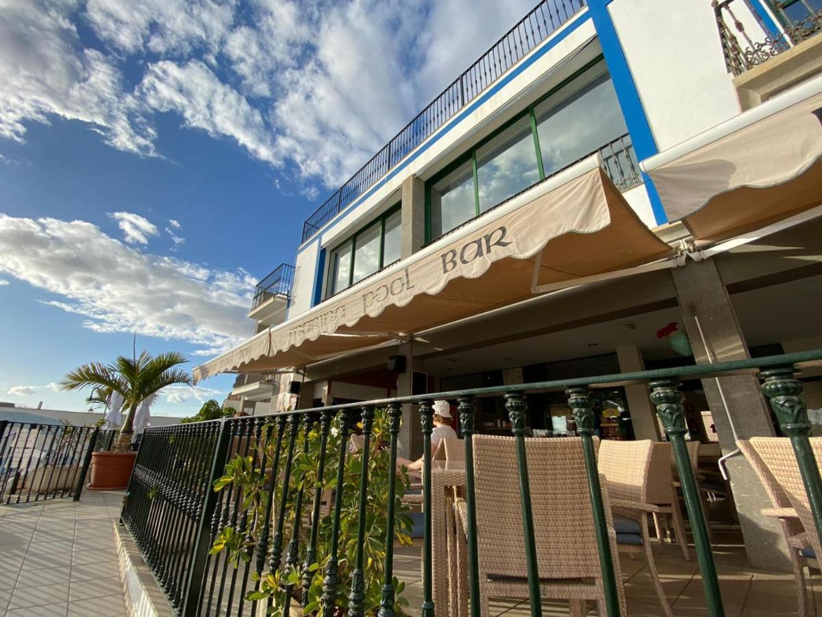 Billy'S Beachfront Apartment With Pool Access Puerto De Mogan Extérieur photo